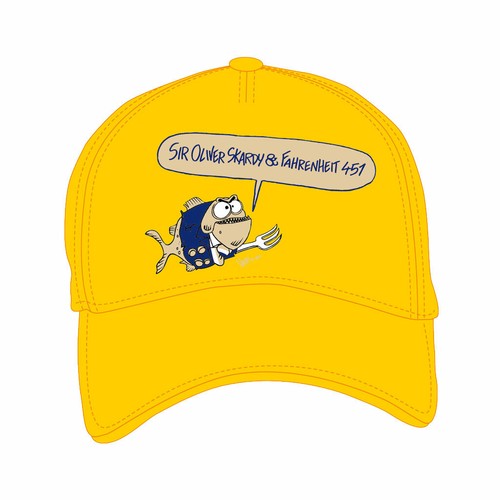 Cappellino piragna by vauro - cappellino,